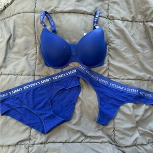 Victoria's Secret Royal Blue Bra